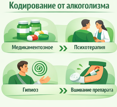 кодирование от алкоголизма в Светлом Санати